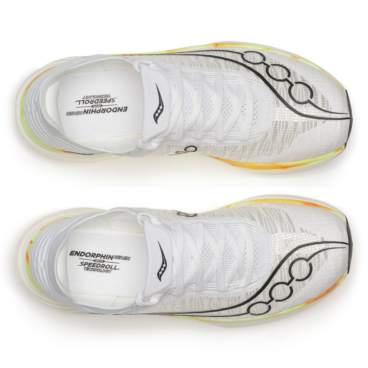 Saucony Unisex Endorphin Elite 2 - White/Peel - Neutral - SS25