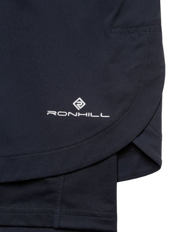 RonHill Mens Tech 7" Twin Short - All Black