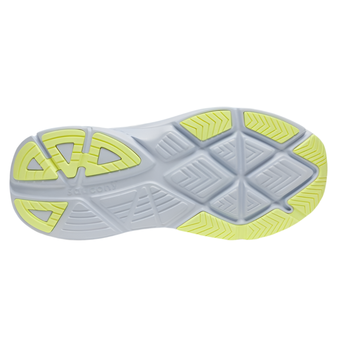 Saucony Womens Guide 18 - White/Ice Melt - Stability - SS25