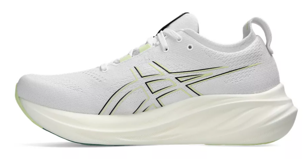 Asics Mens Gel Nimbus 26 - White/Birch - Neutral