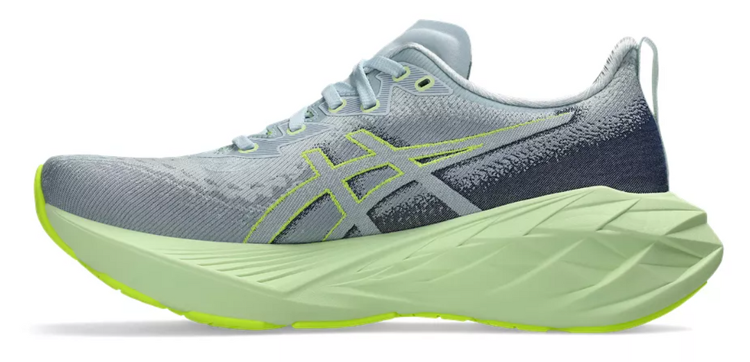 Asics Womens Novablast 4 - Cool Grey/Blue Expanse - Neutral