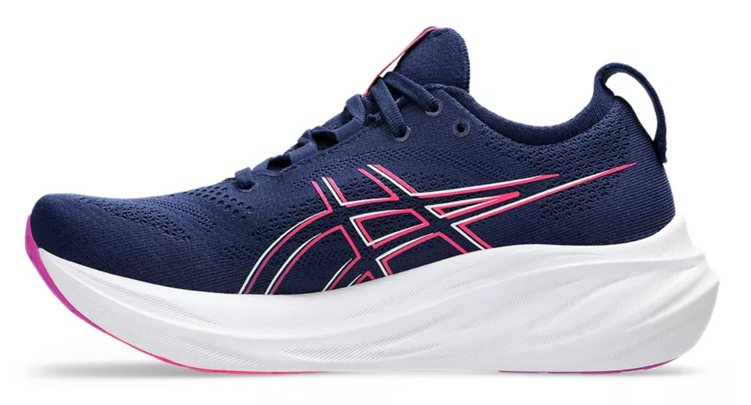 Asics Womens Gel Nimbus 26 - Blue Expanse/Bold Magenta - Neutral