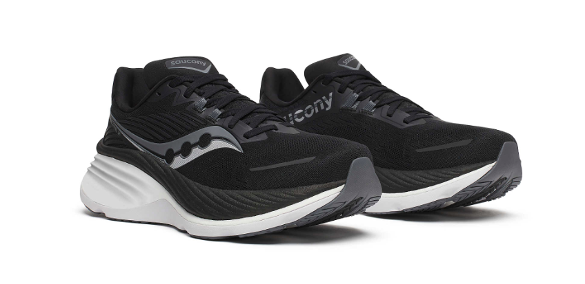 Saucony Mens Hurricane 24 - Black/Carbon - Stability