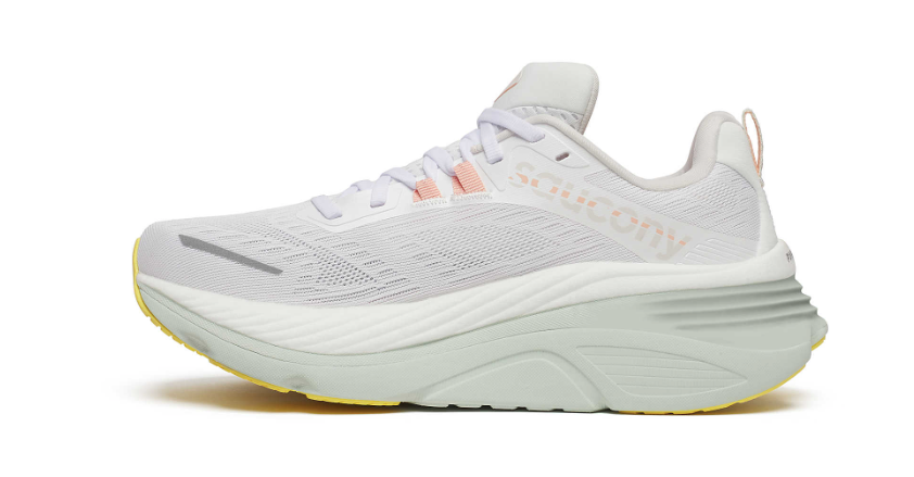 Saucony Womens Hurricane 24 - White/Foam - Stability