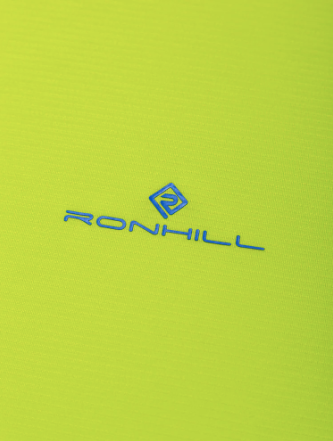 RonHill Mens Tech S/S Tee - Citrus/Azurite