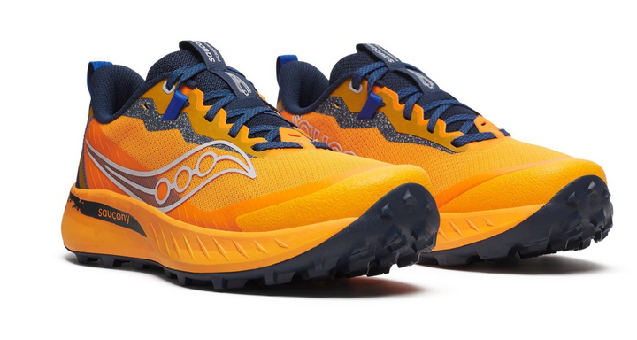 Saucony Mens Peregrine 15 - Peel/Navy - Trail - SS25