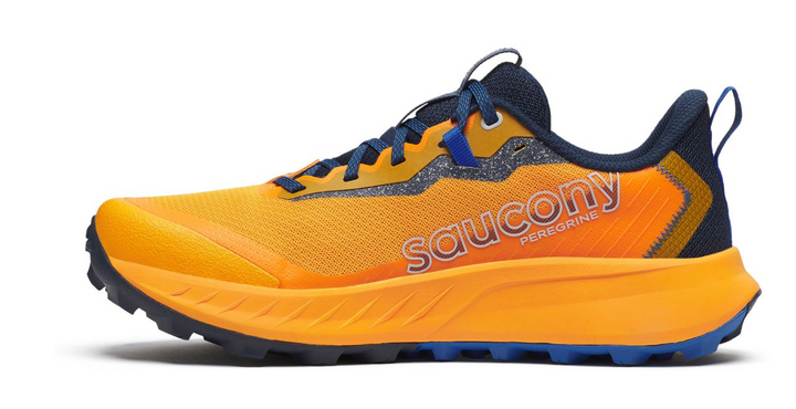 Saucony Mens Peregrine 15 - Peel/Navy - Trail - SS25