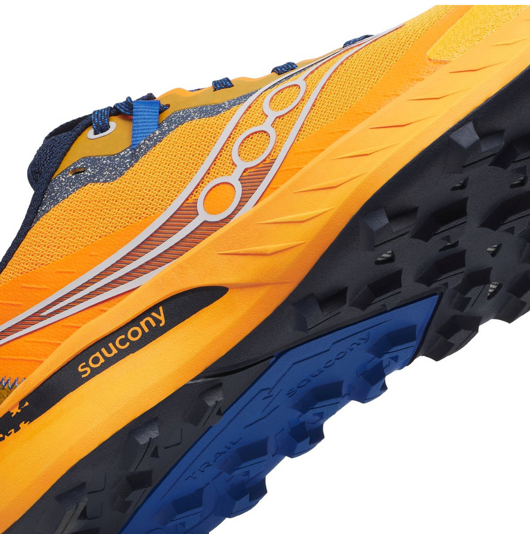 Saucony Mens Peregrine 15 - Peel/Navy - Trail - SS25