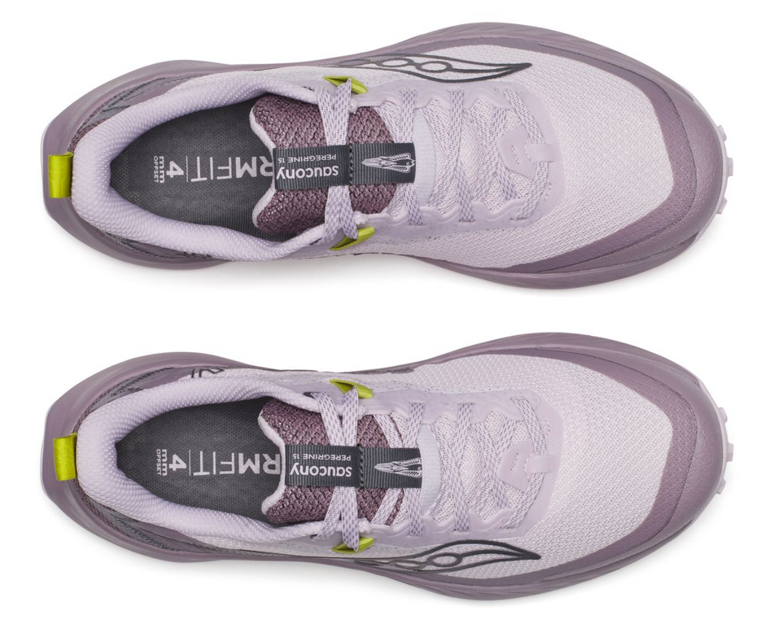 Saucony Womens Peregrine 15 - Bloom/Quail - Trail - SS25