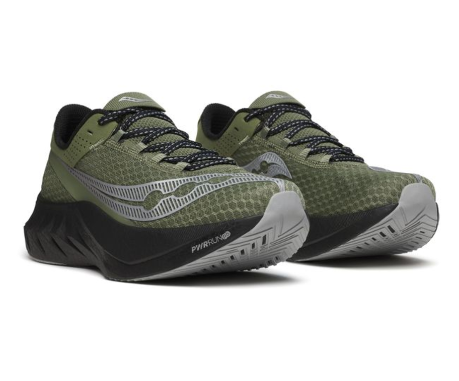 Saucony Mens Endorphin Pro 4 - Olivine/Black - Neutral - SS25