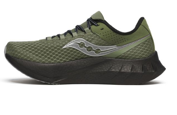 Saucony Mens Endorphin Pro 4 - Olivine/Black - Neutral - SS25