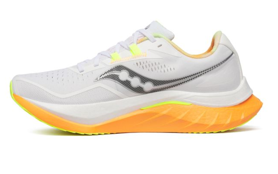 Saucony Mens Endorphin Speed 4 - White/Peel - Neutral - SS25