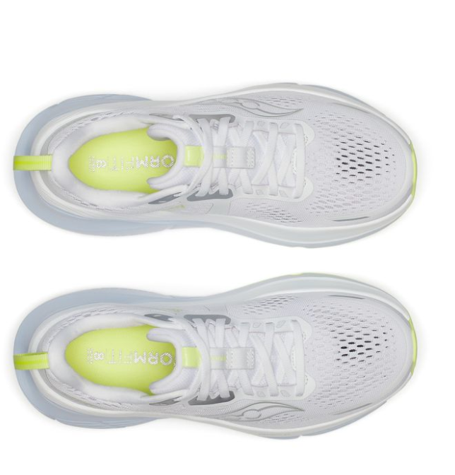 Saucony Womens Guide 18 - White/Ice Melt - Stability - SS25