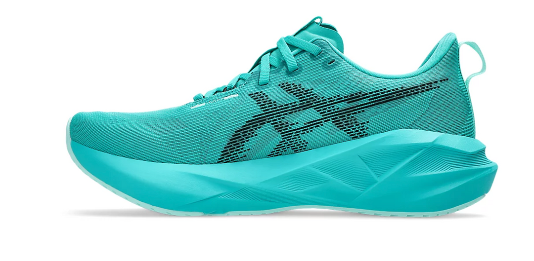 Asics Mens Novablast 5 - Wave Teal/Black - Neutral - SS25