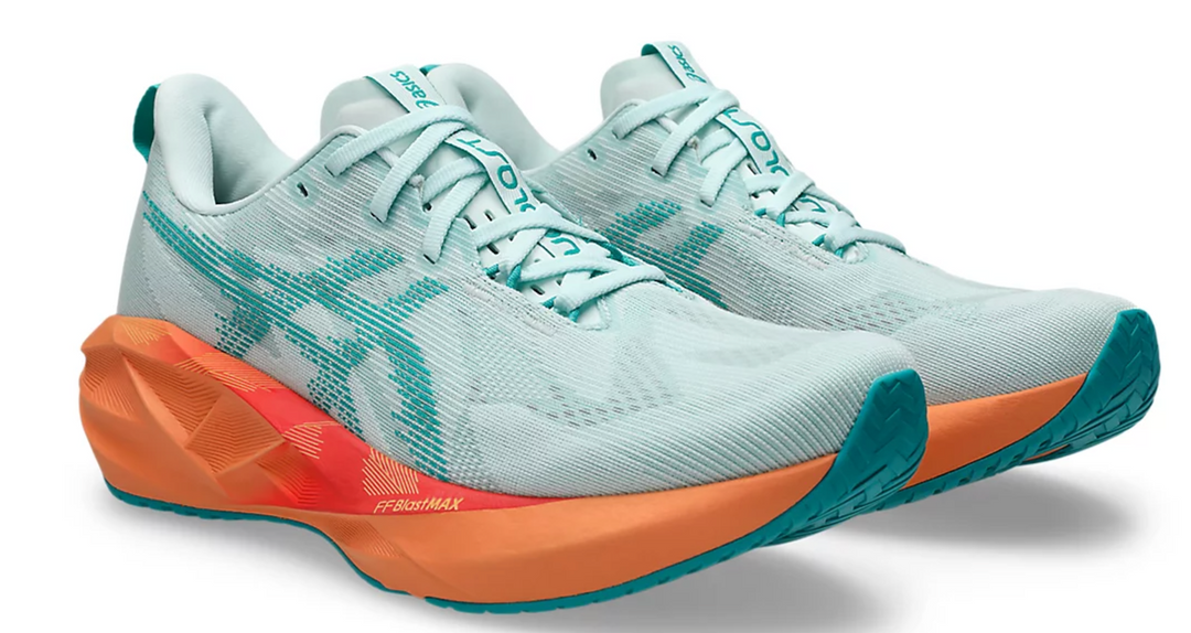 Asics Mens Novablast 5 - Soothing Sea/Wave Teal - Neutral - SS25