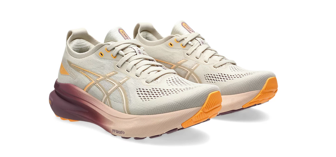 Asics Womens Gel Kayano 31 - Oatmeal/Pearl Pink - Stability