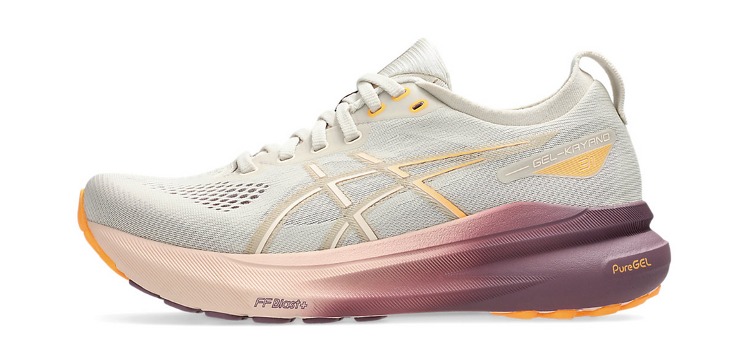 Asics Womens Gel Kayano 31 - Oatmeal/Pearl Pink - Stability