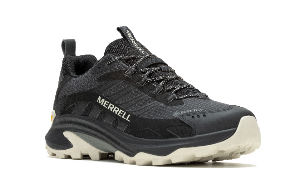 Merrell Mens Moab Speed 2 GORE-TEX - Black/Moon - Trail - SS25