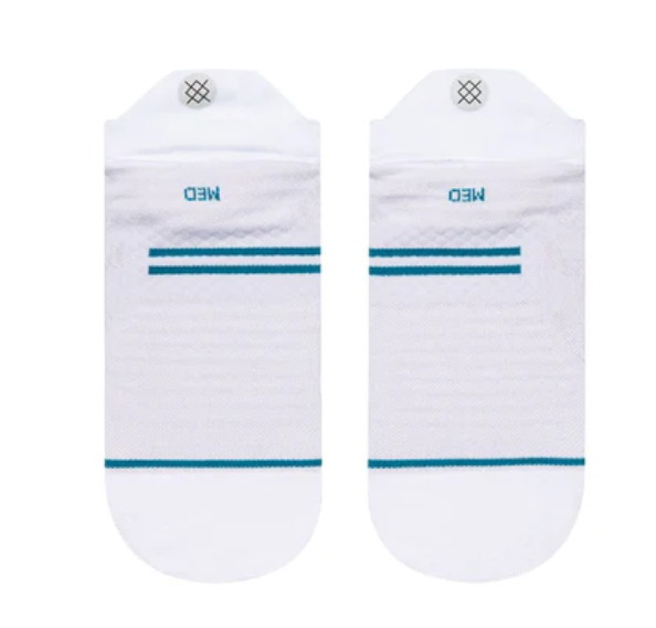 Stance Run Ultra Light Tab Sock - White