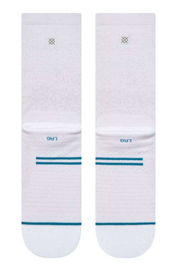 Stance Run Light Crew- White