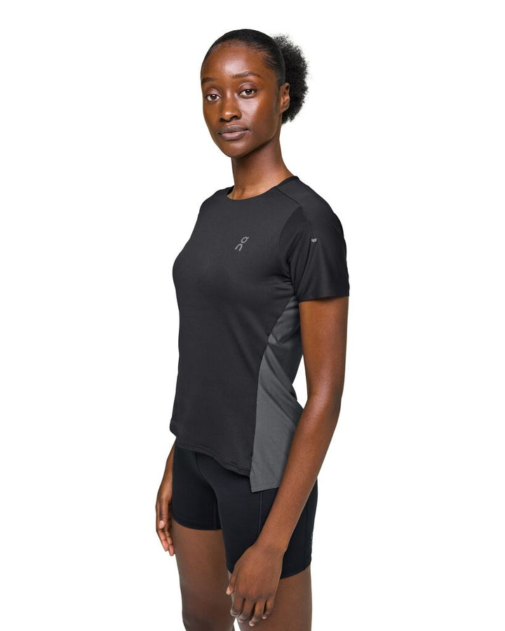 ON Women's Performance T - Black/Eclipse