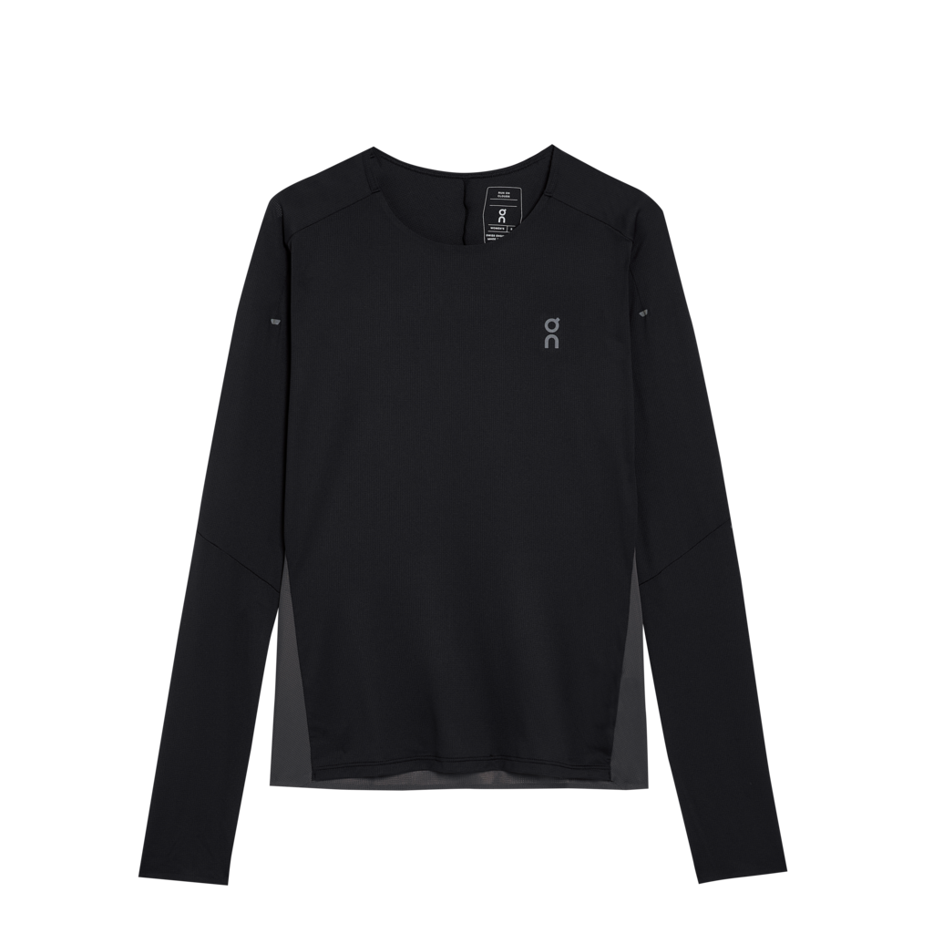 ON Women's Performance Long T - Black/ Eclipse