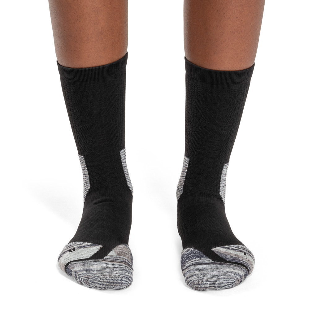 On Explorer Merino Sock Women - Black/Glacier