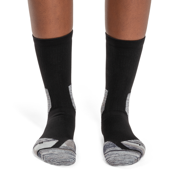 On Explorer Merino Sock Women - Black/Glacier