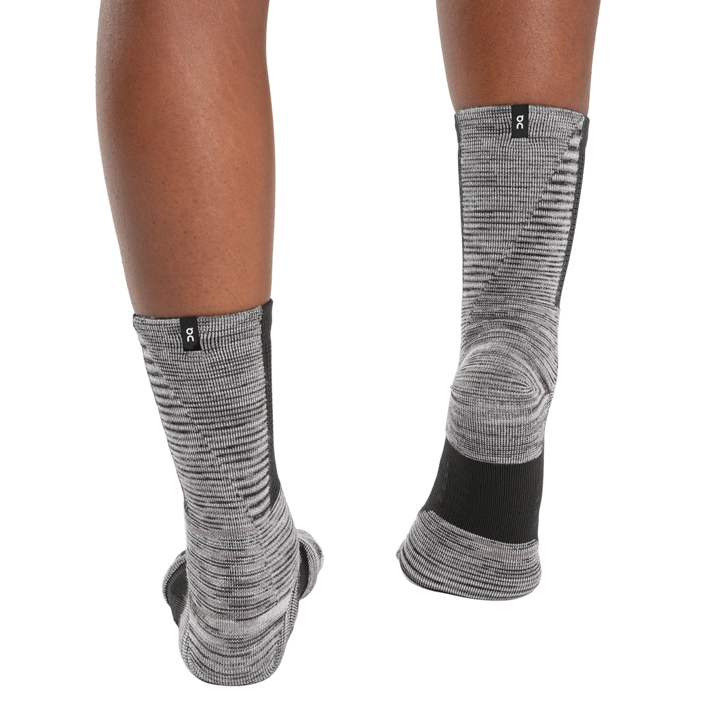 On Explorer Merino Sock Women - Black/Glacier