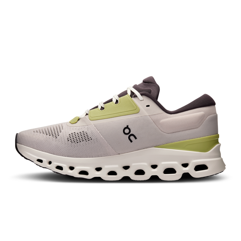 ON Mens Cloudstratus 3 - Pearl/Ivory