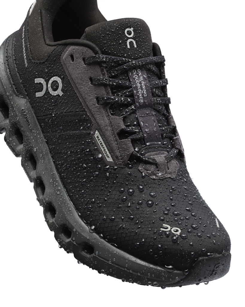 ON Mens Cloudrunner 2 Waterproof - Magnet/Black - Stability