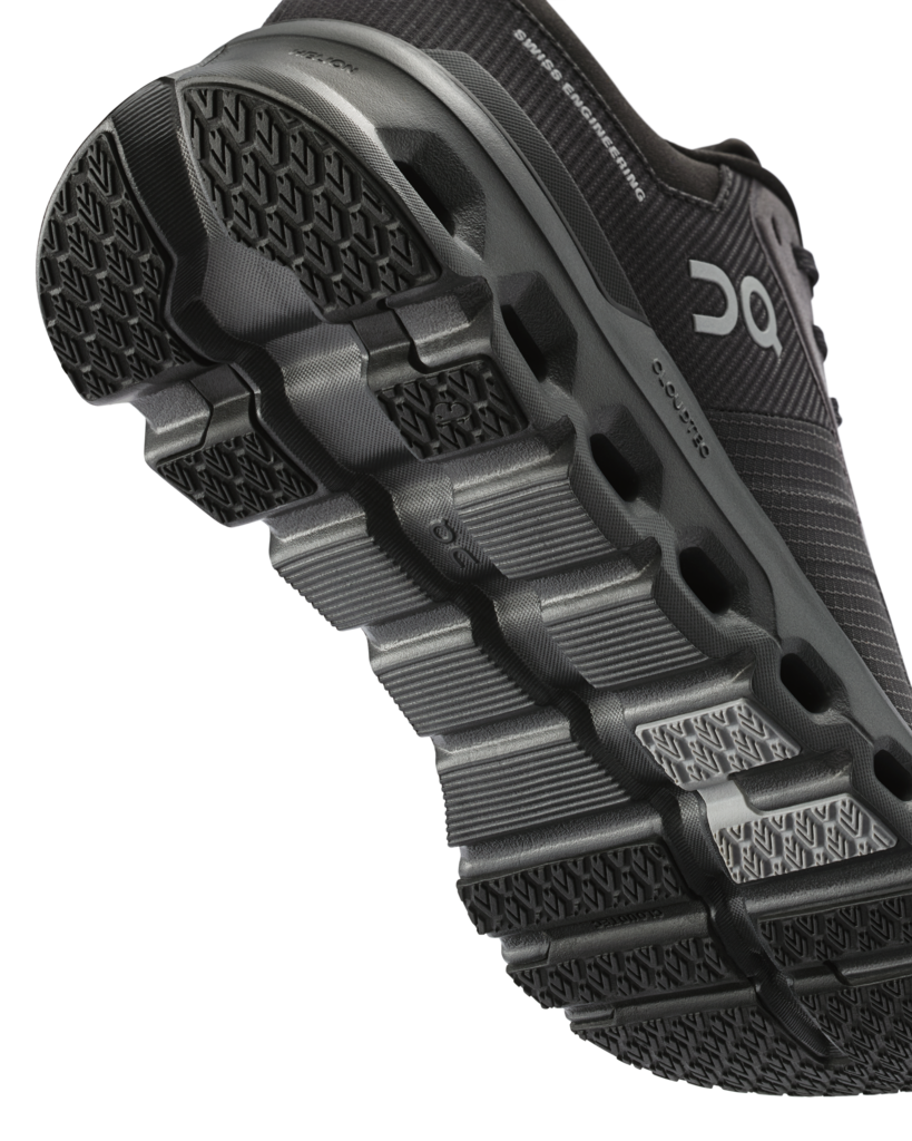 ON Mens Cloudrunner 2 Waterproof - Magnet/Black - Stability