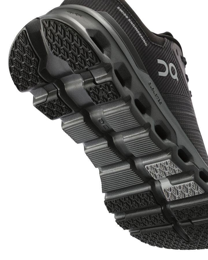 ON Mens Cloudrunner 2 Waterproof - Magnet/Black - Stability