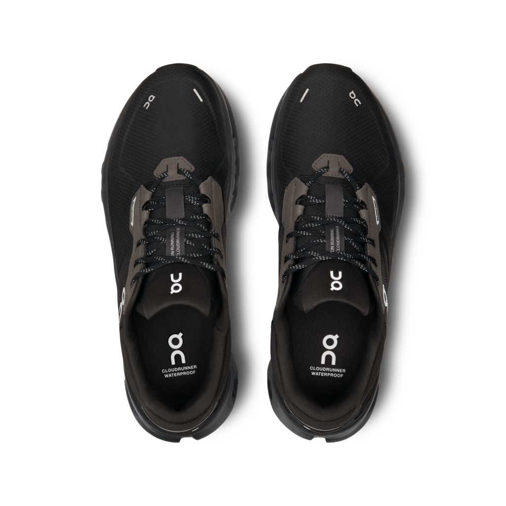 ON Mens Cloudrunner 2 Waterproof - Magnet/Black - Stability