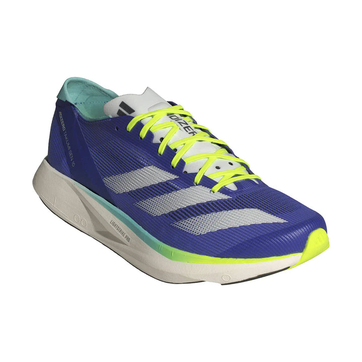 Adidas Mens Takumi Sen 10 - Cobalt Blue/Zero Metallic/Lucid Lemon - Neutral