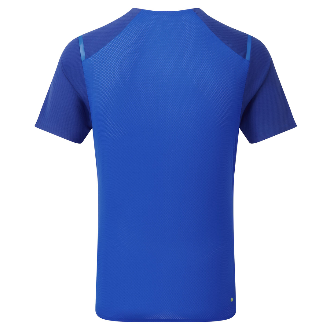 RonHill Mens Tech Race S/S Tee - Ocean/Azurite