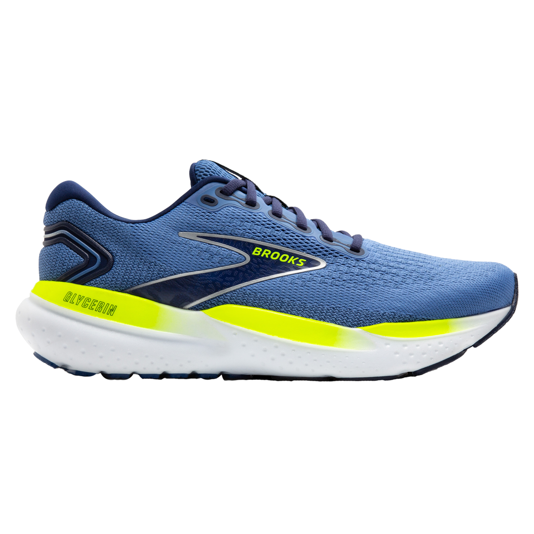 Brooks Mens Glycerin 21 - Blue/Peacoat/Nightlife - Neutral