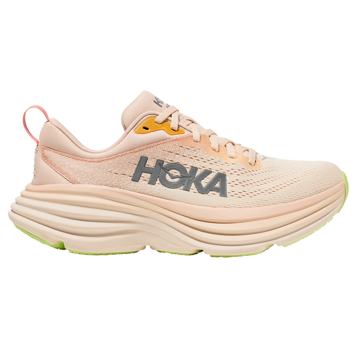 Hoka Womens Bondi 8 - Cream/Vanilla - Neutral