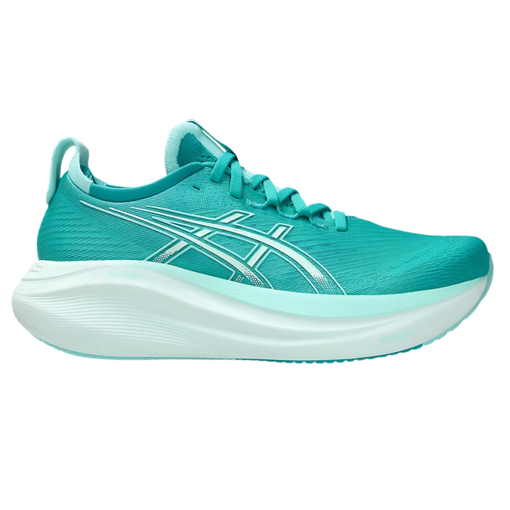 Asics Womens Gel Nimbus 27 - Wave Teal/Illuminate Mint - Neutral - SS25