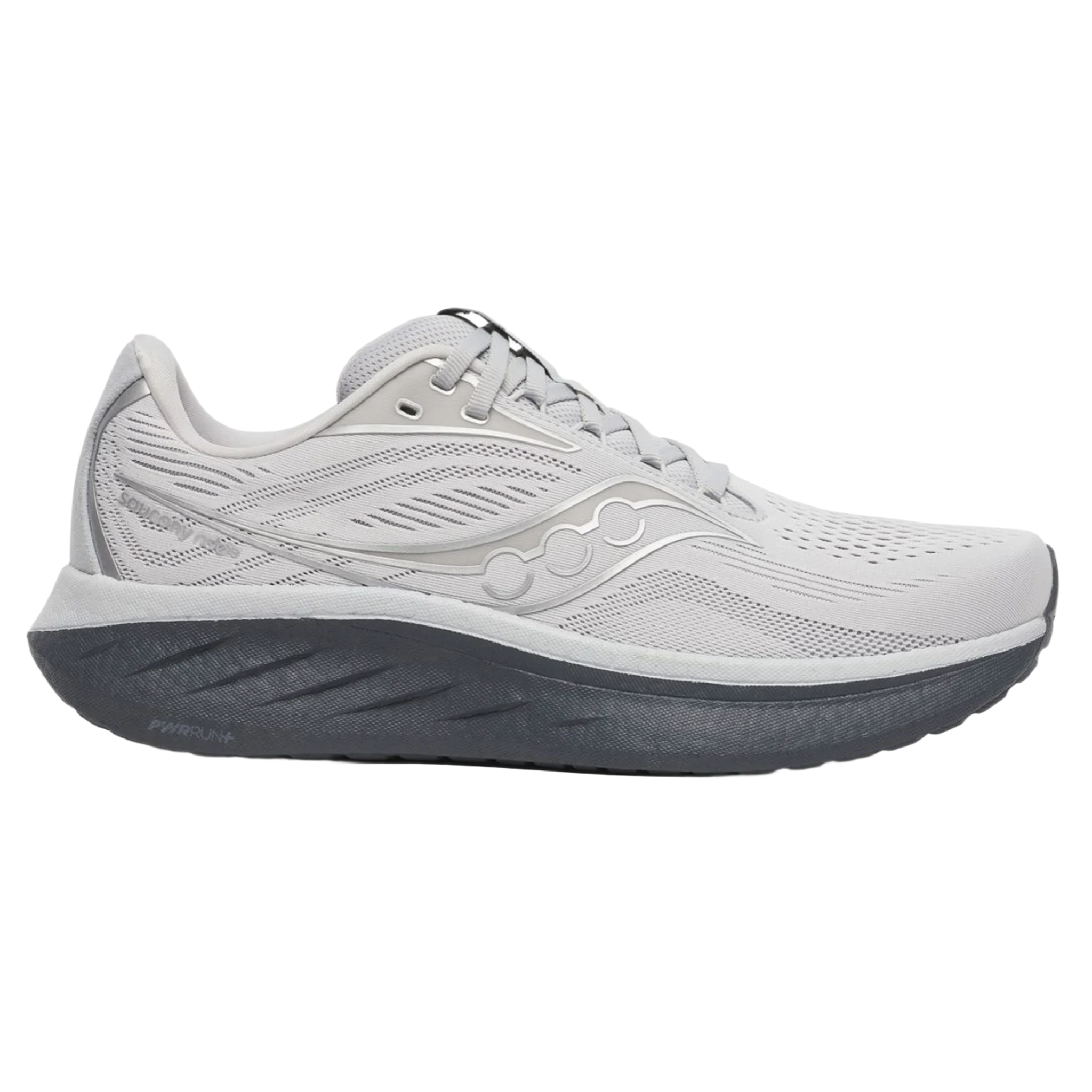 Saucony Mens Ride 18 - Cloud/Shadow - Neutral - SS25