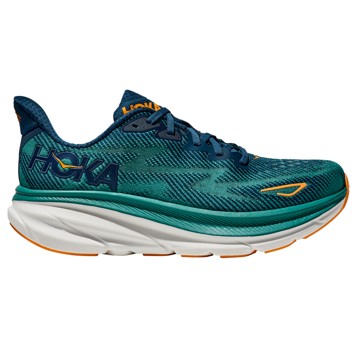 Hoka Mens Clifton 9 - Midnight/Oceanic - Neutral