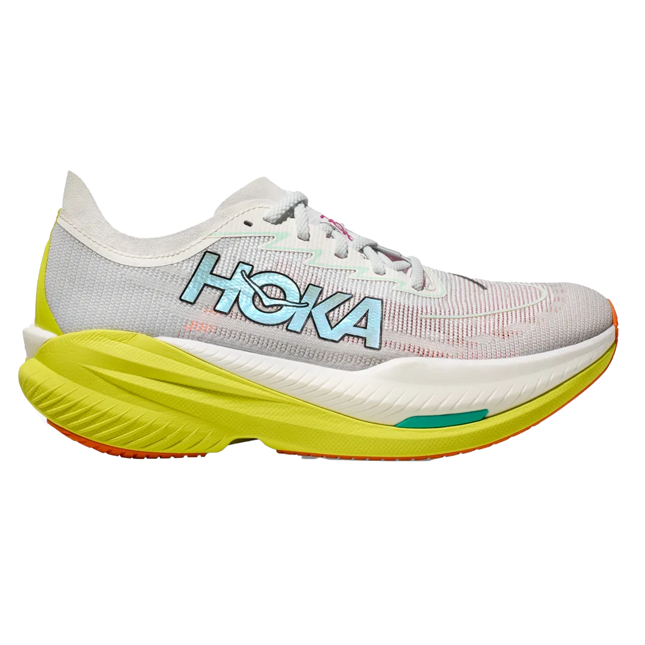 Hoka Mens Mach X 2 - Frost/ Citrus - Neutral