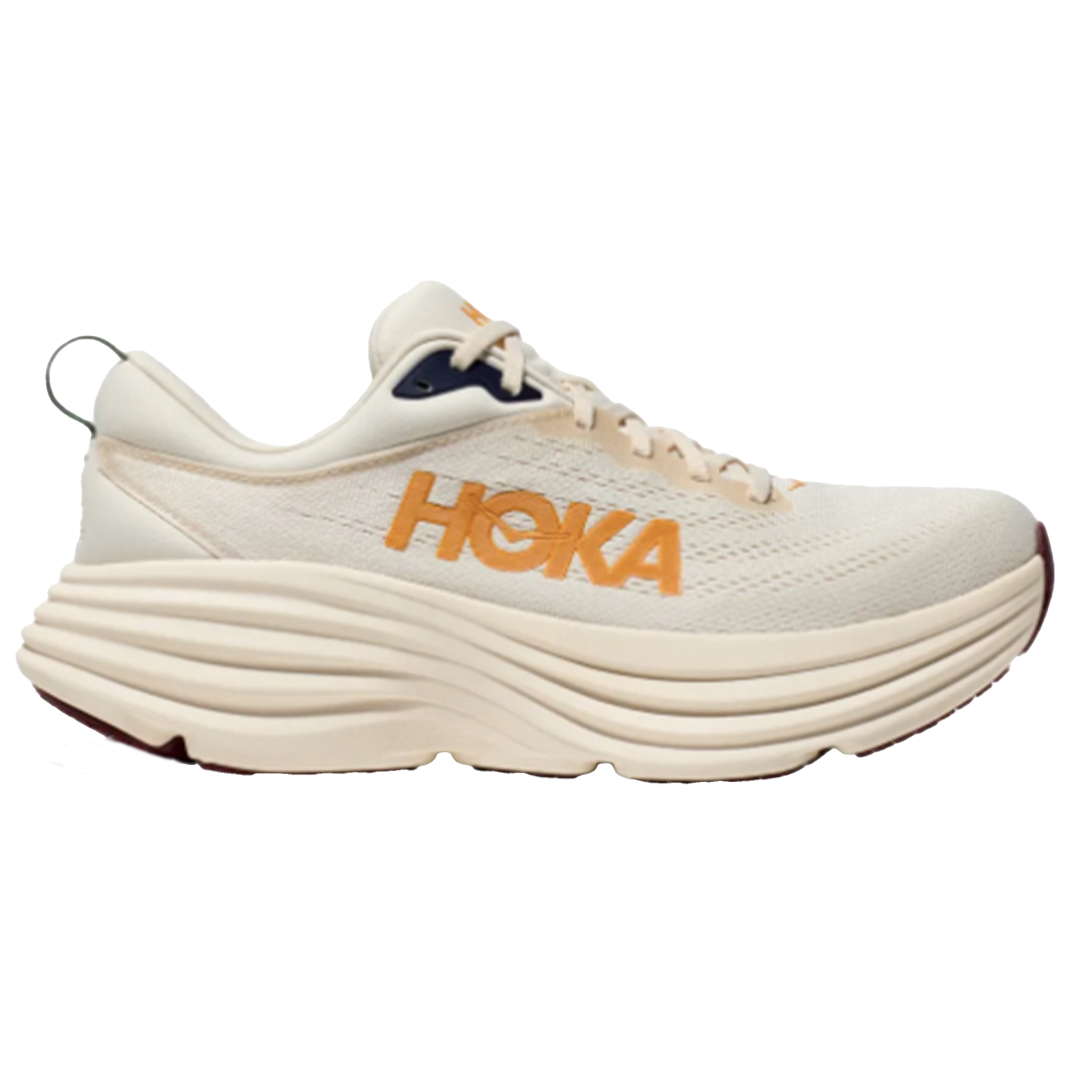 Hoka Mens Bondi 8 - Oat Milk/Alabaster - Neutral