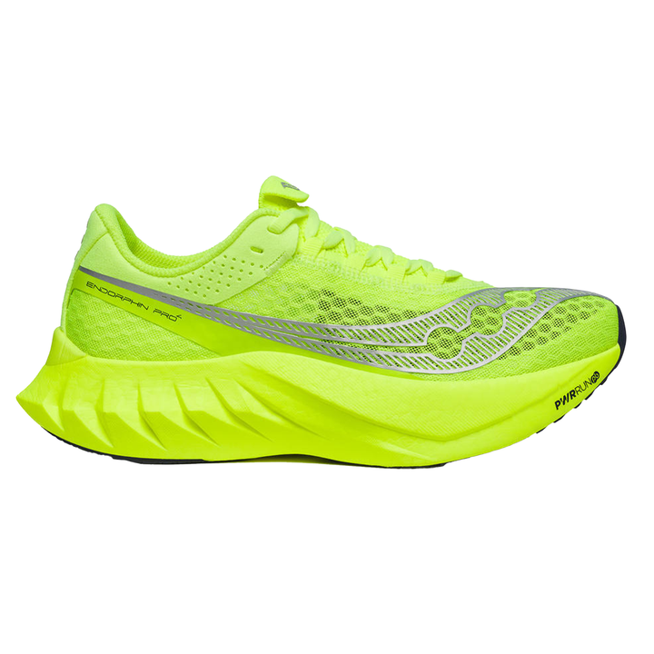 Saucony Womens Endorphin Pro 4 - Citron/Silver - Neutral