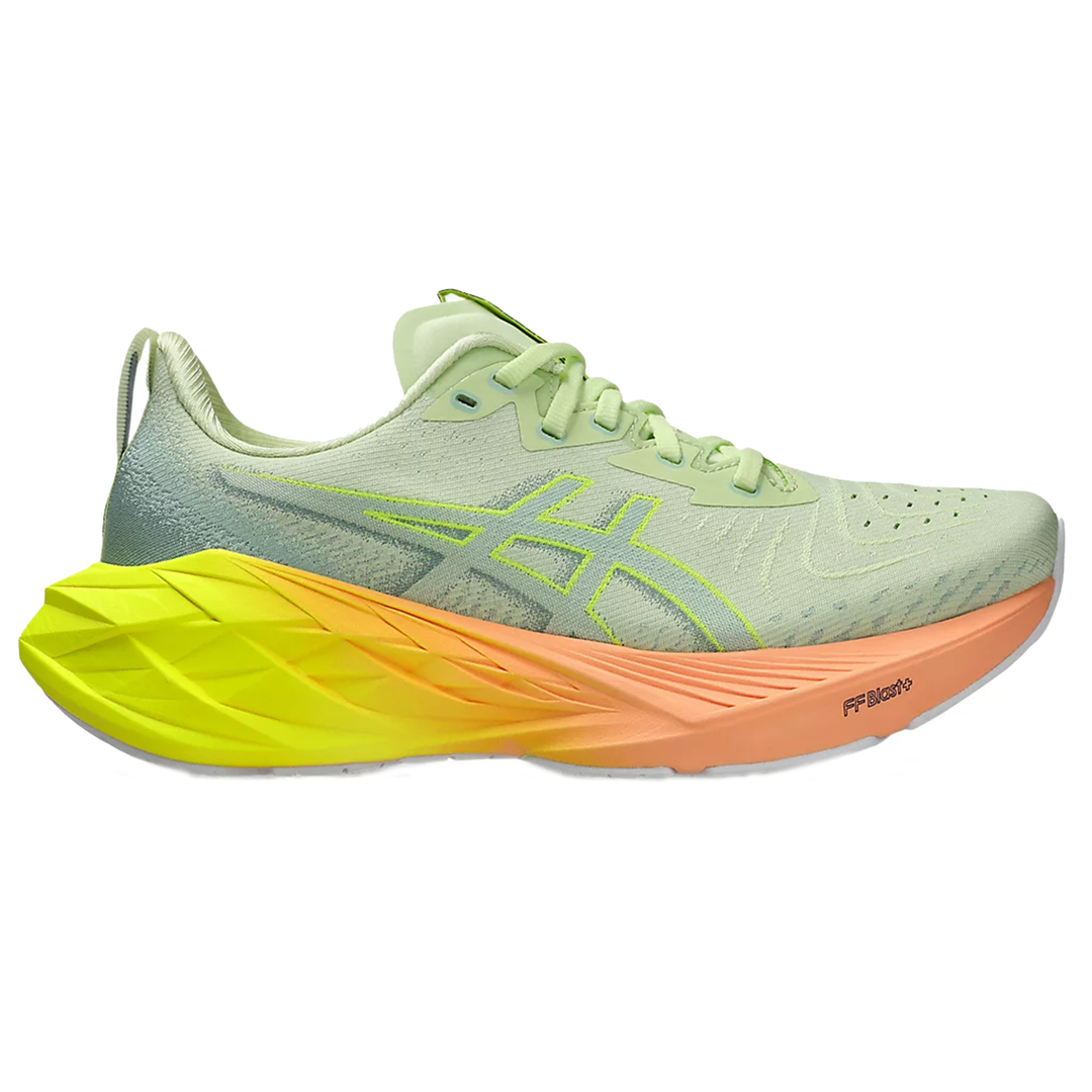 Asics Mens Novablast 4 Paris - Cool Matcha/Safety Yellow - Neutral