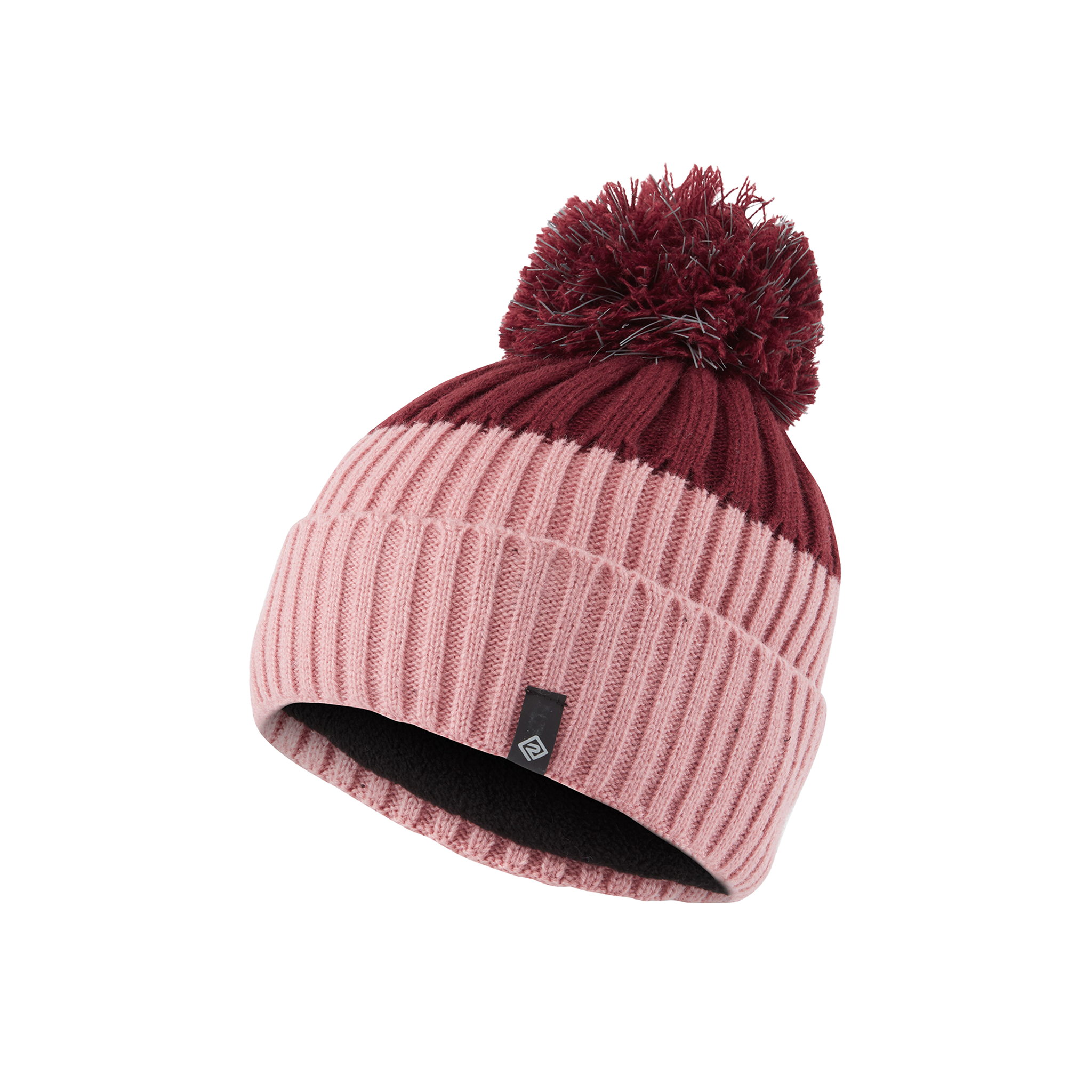 RonHill Bobble Hat - Blush/Cabernet