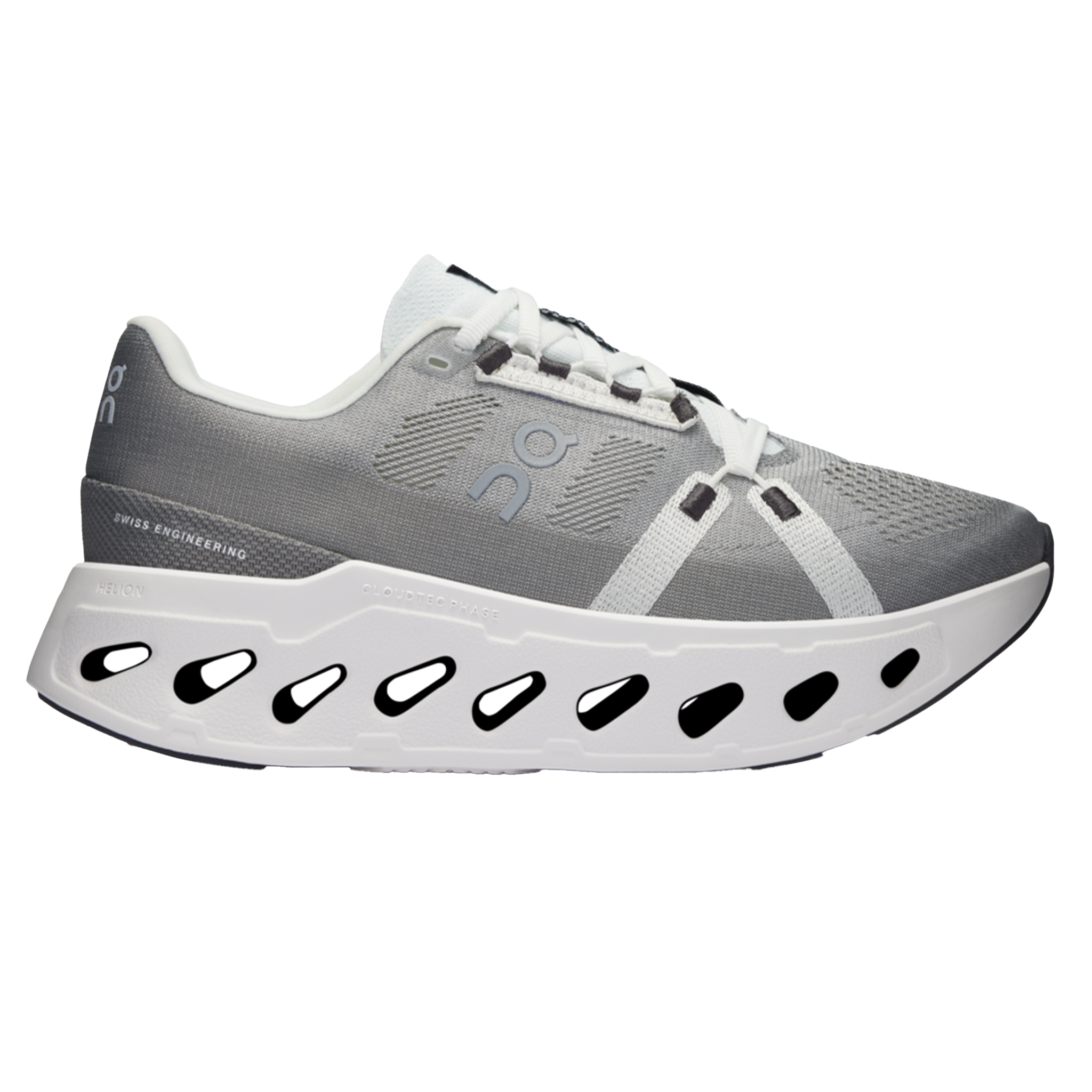 ON Mens Cloudeclipse - Alloy/White
