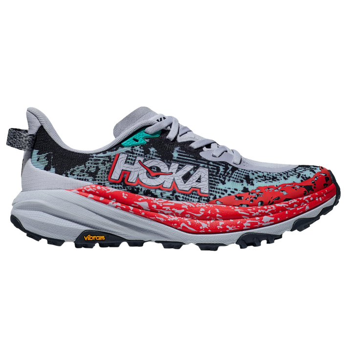 Hoka Womens Speedgoat 6 - Gull/Stormy Skies - Trail