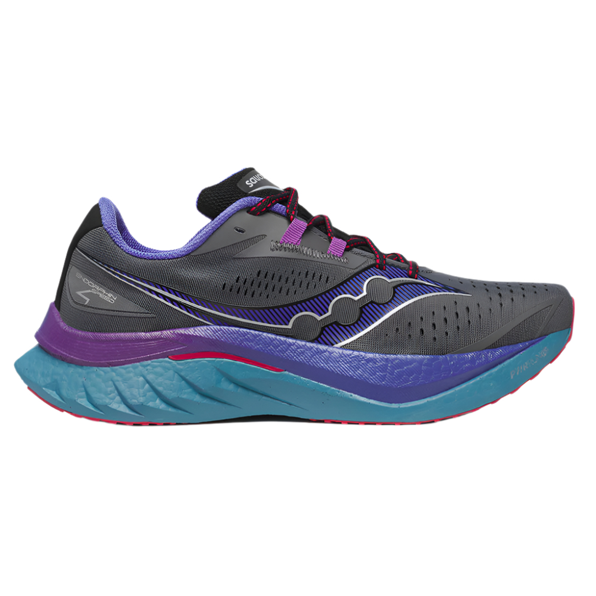 Saucony Mens Endorphin Speed 4 - Shadow/Storm - Neutral - SS25