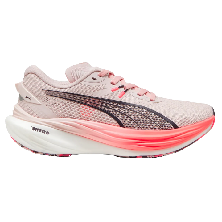 Puma Womens Deviate NITRO 3 - Mauve Mist/Sunset Glow - Neutral